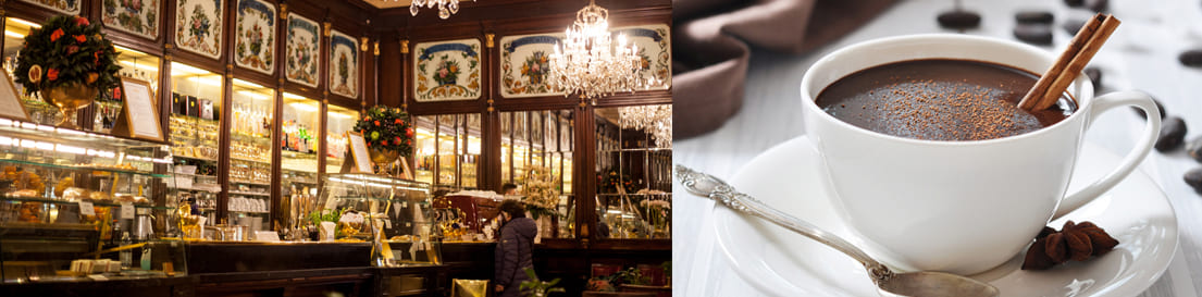 Un chocolat chaud comme dans les meilleurs bars de Turin