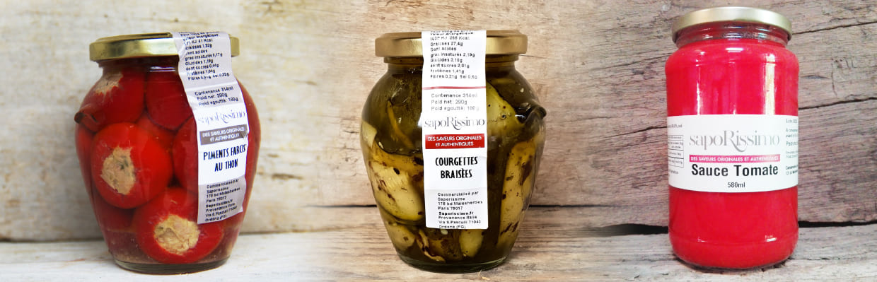 Piments farcis courgettes braisees coulis tomates sapori
