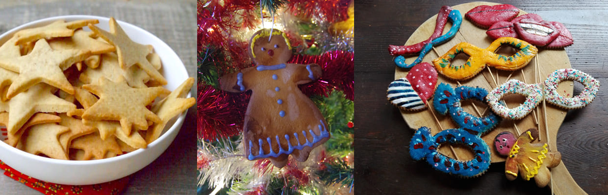 Biscuits traditionnels de No&euml;l et Carnaval