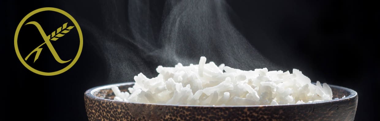 Un riz est sans gluten
