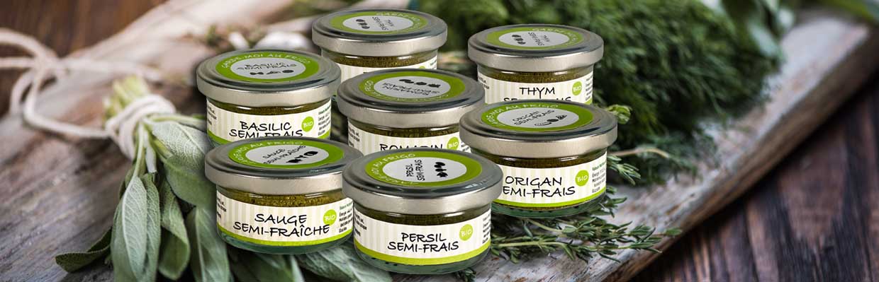 Nos herbes semi-fraîches