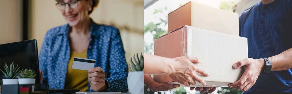 Des clients qui utilisent le site