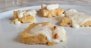 Carrés de polenta à la truffe