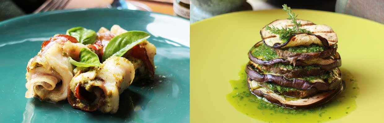 Quelques unes de nos recettes au pesto bio